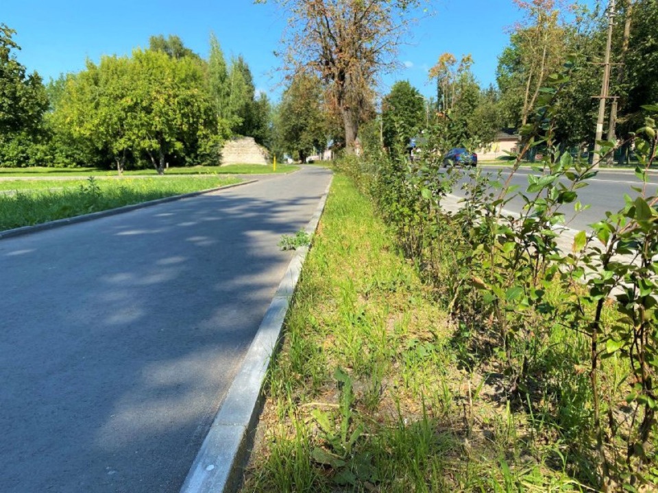 Первый этап ремонта улицы Труда завершился в Пскове Первый этап ремонта улицы Труда завершился в Пскове