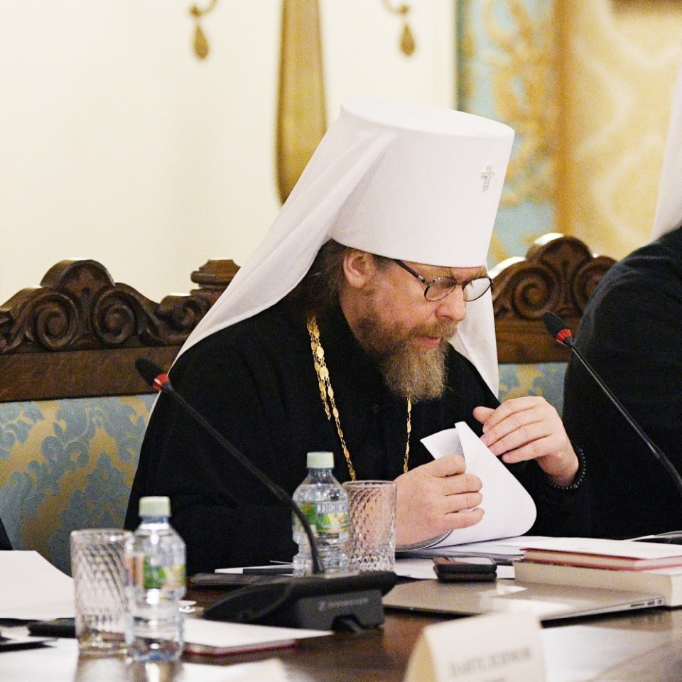 Временным членом Священного Синода РПЦ избрали Митрополита Псковского и Порховского Тихона