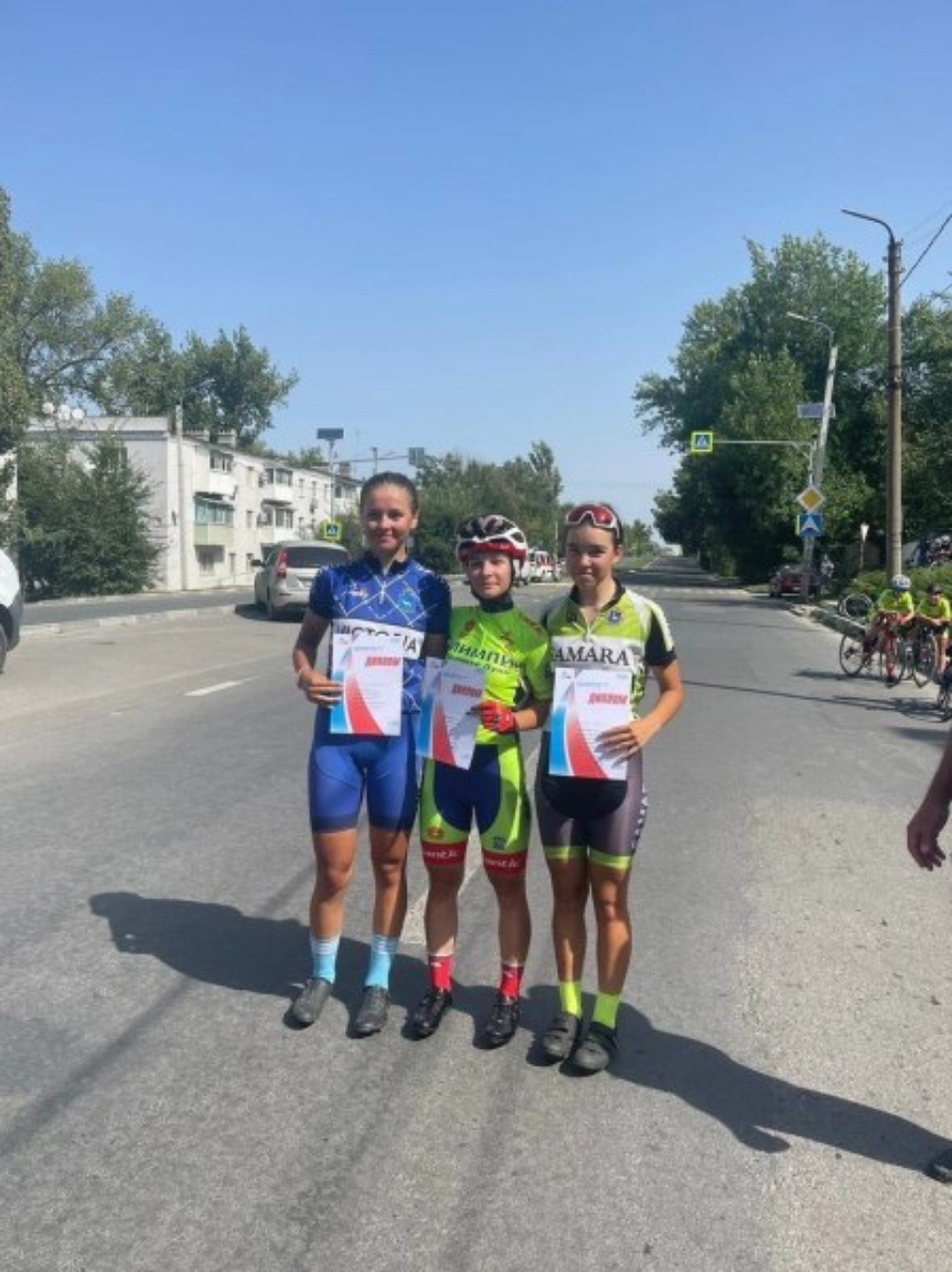 Псковские спортсмены заняли призовые места на Первенстве России по велосипедному спорту