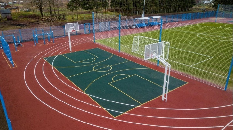 К 1 октября у стадиона «Электрон» в Пскове появится современный спортивный комплекс