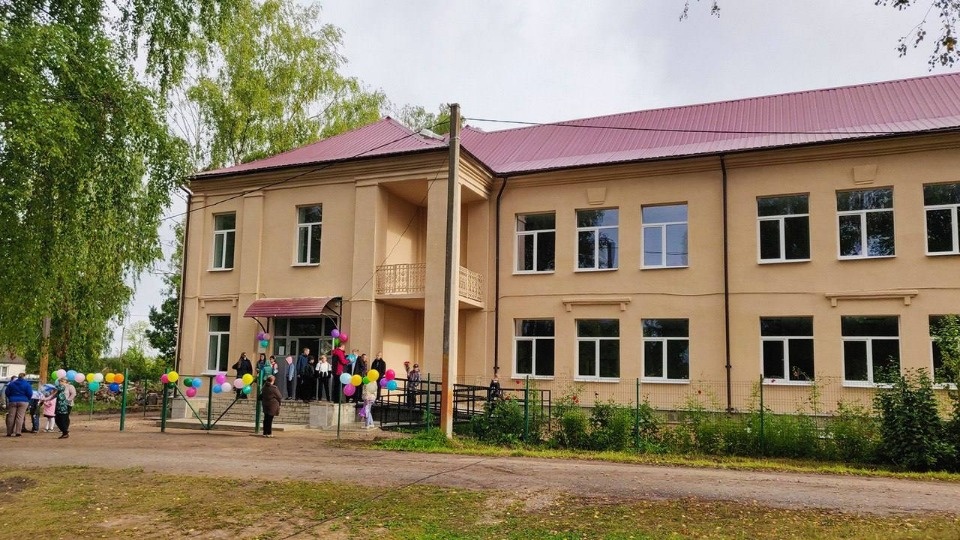 В Островском районе капитально отремонтировали Воронцовскую среднюю школу