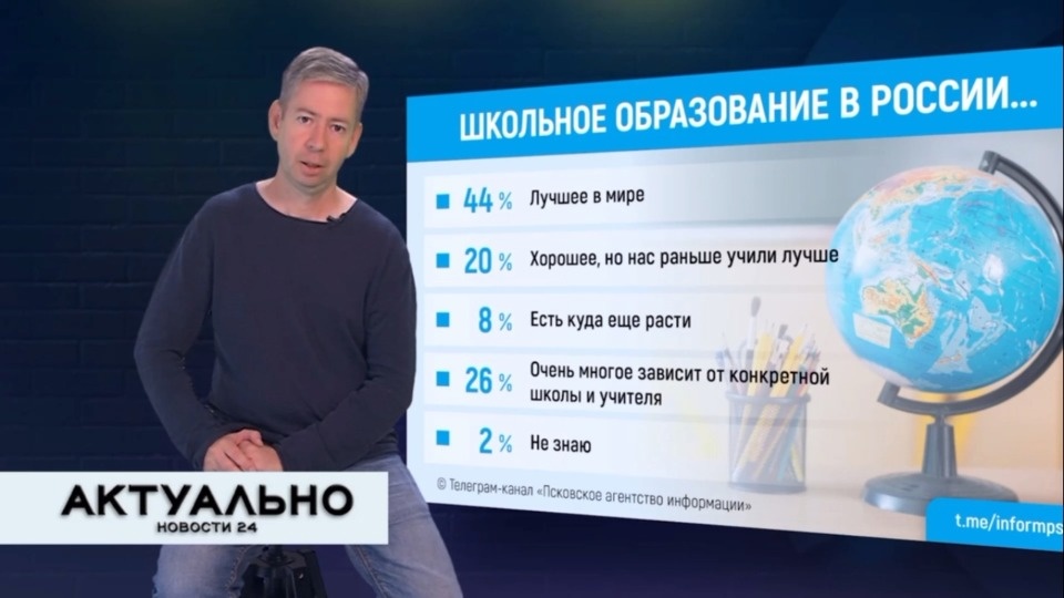 Начало учебного года в псковских школах обсудят в новом выпуске «Темы недели»