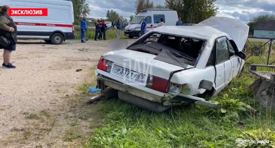 Мужчина уехал со свадьбы в пьяном виде и разбился насмерть в Псковском районе