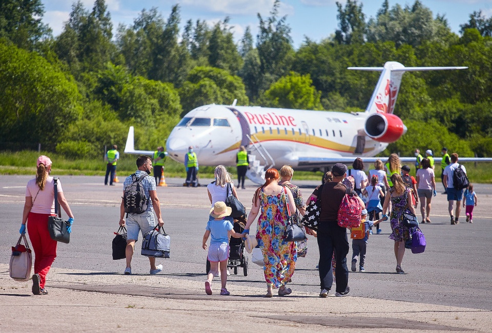 Ведерников о Псковском аэропорте: По итогам года мы ожидаем, что пассажиропоток сохранится в том же объёме или вырастет на 3-5%