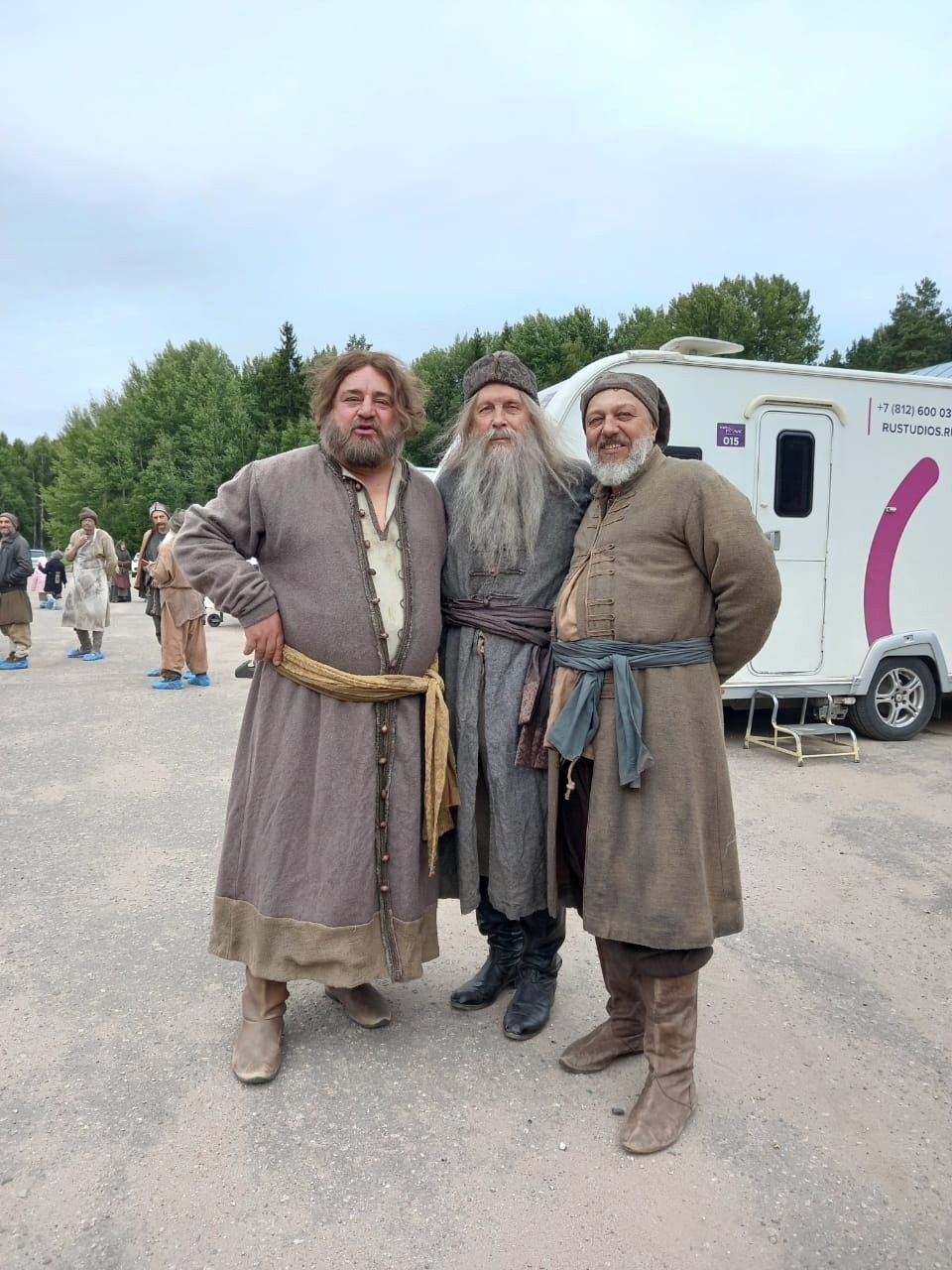 Артисты Псковского театра драмы снимаются в фильме об эпидемии оспы в России