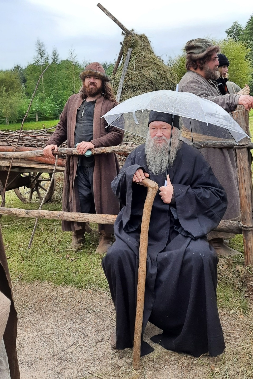 Артисты Псковского театра драмы снимаются в фильме об эпидемии оспы в России