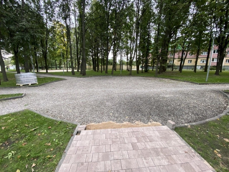 Парк имени Гагарина в Пскове благоустроят до конца сентября