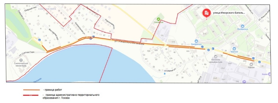 В Пскове обустроят пешеходные дорожки по улице Ижорского батальона В Пскове обустроят пешеходные дорожки по улице Ижорского батальона