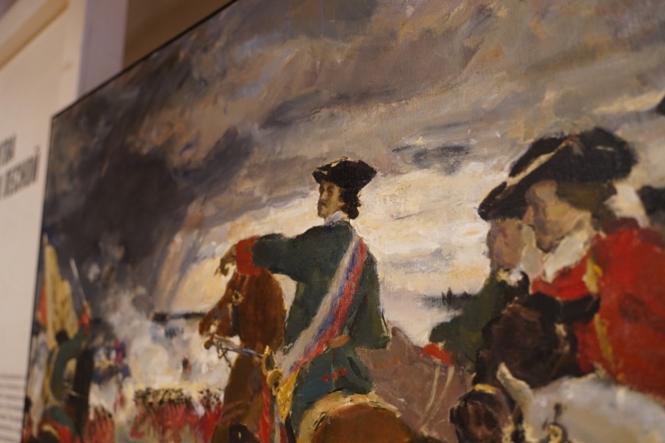 Более 800 человек посетили выставку о Петре I в Пскове за две недели Более 800 человек посетили выставку о Петре I в Пскове за две недели