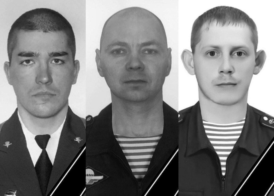 С тремя погибшими на Украине военнослужащими простились в Псковской области