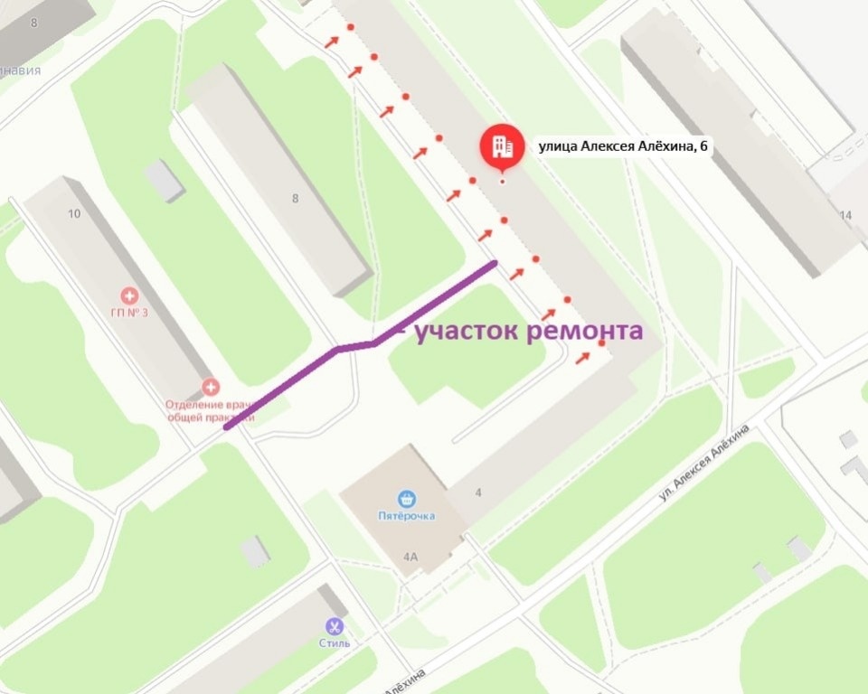 Четыре междворовых проезда в Пскове отремонтируют до конца ноября Четыре междворовых проезда в Пскове отремонтируют до конца ноября