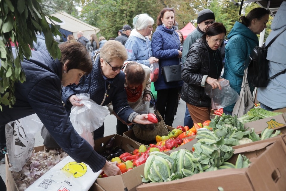 Осенний день год кормит