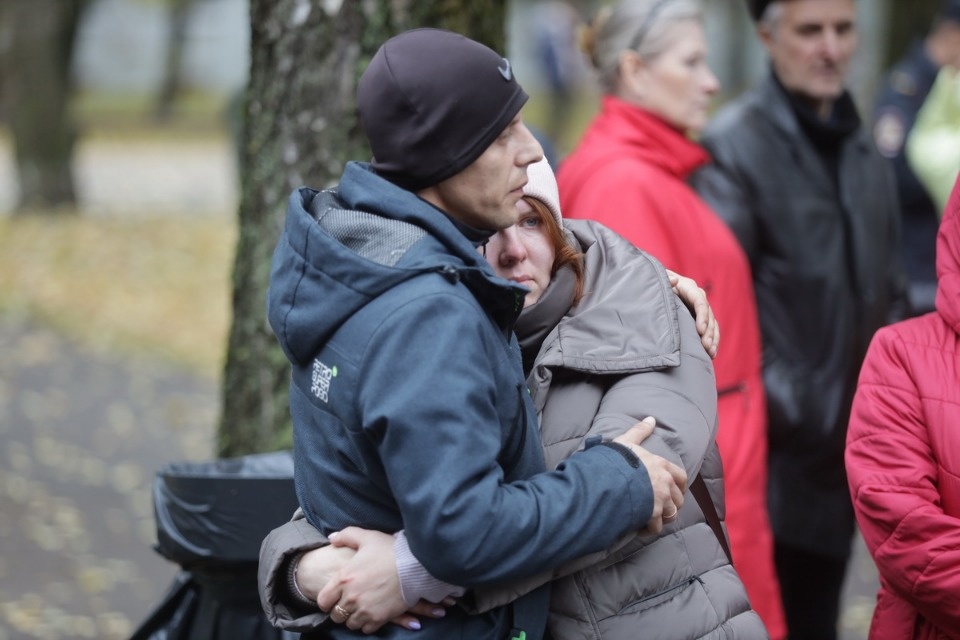 Отправка мобилизованных из Пскова