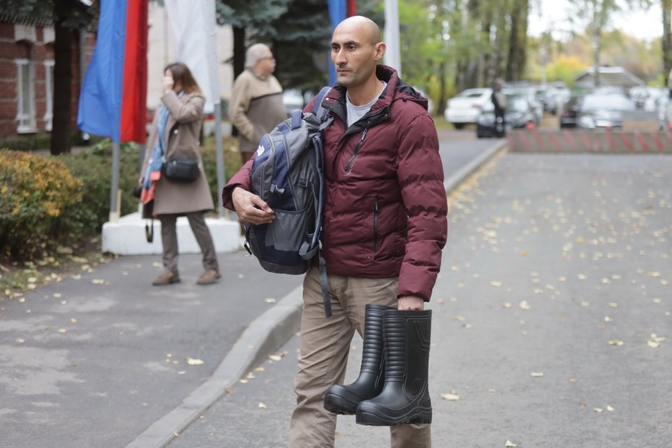 Отправка мобилизованных из Пскова