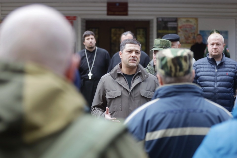 Отправка мобилизованных из Пскова