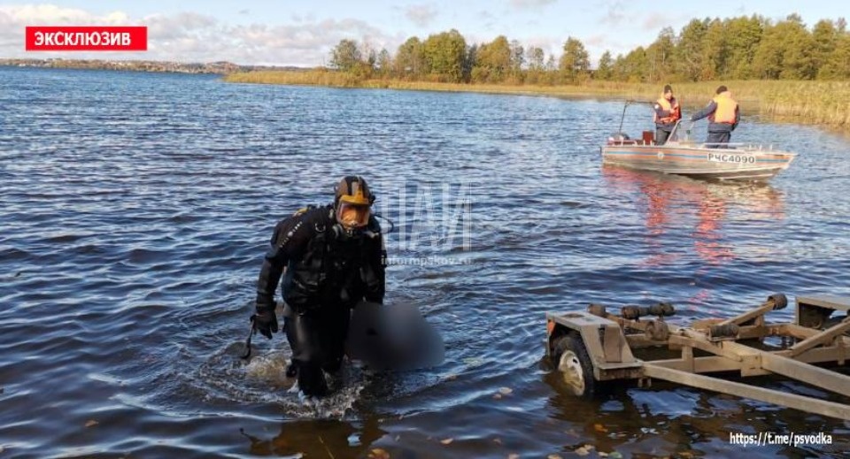 Тело мужчины обнаружили в озере в Себежском районе