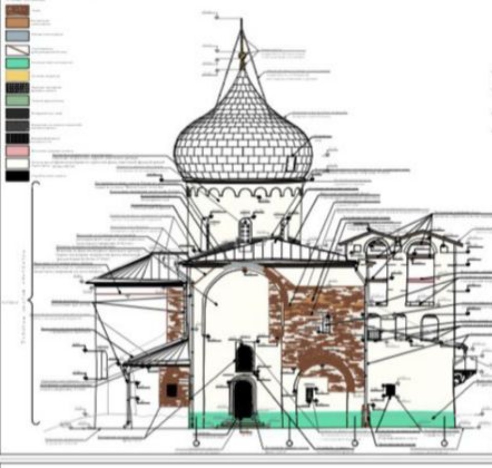 В Пскове проведут реставрационные работы в Спасо-Преображенском соборе Мирожского монастыря