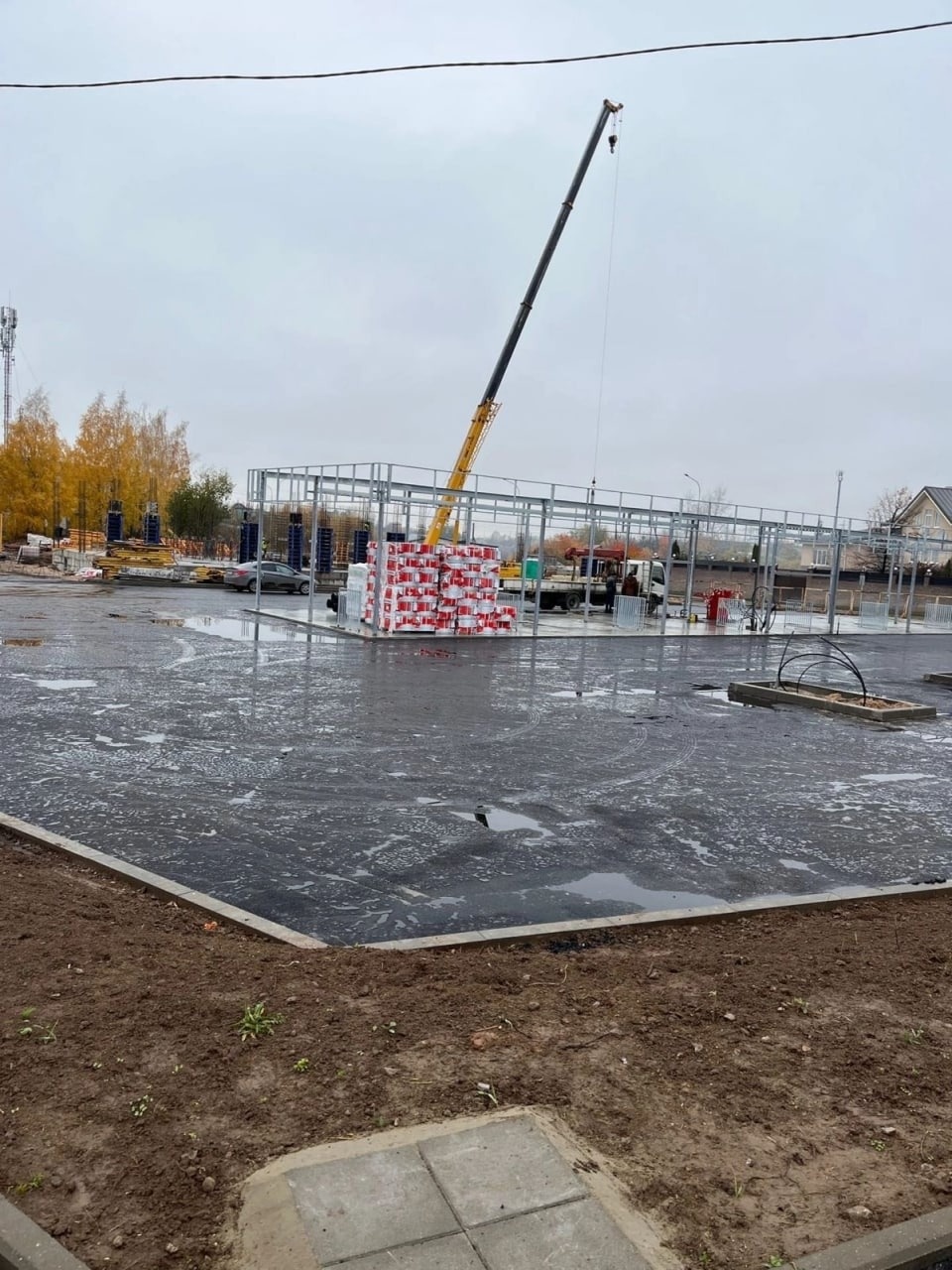 Магазин и автомойка появятся за кольцом на улице Кузбасской Дивизии в Пскове