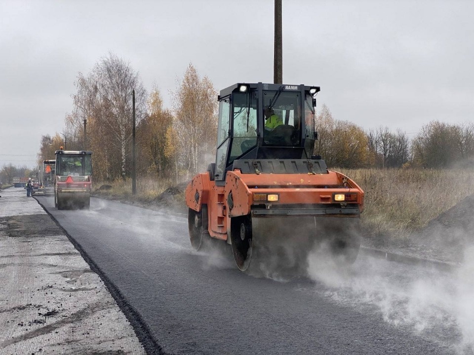 В Пскове стартовали дорожные работы на улице Новаторов
