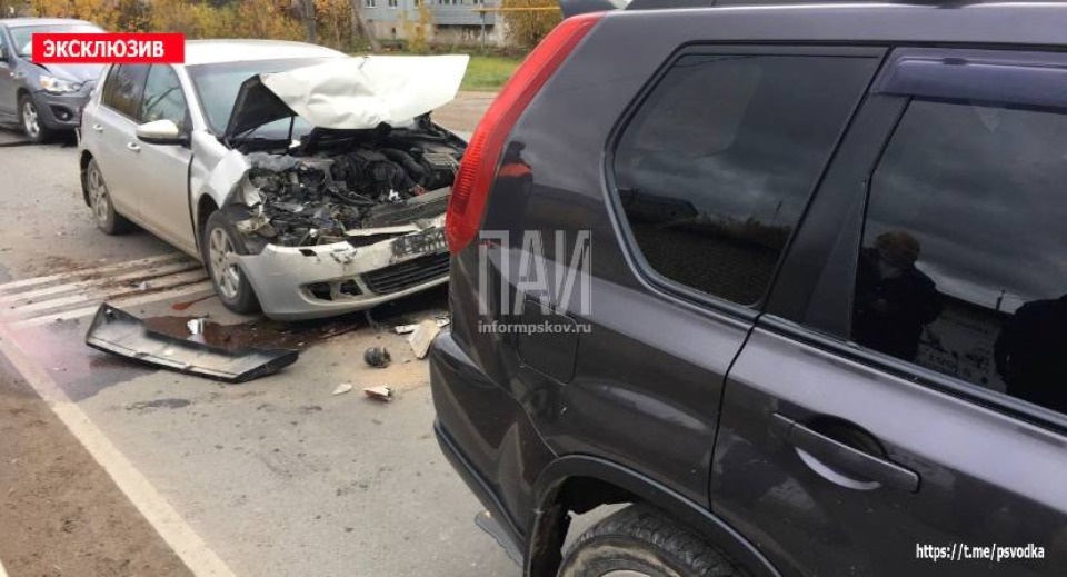 С начала года в Пскове произошло порядка 120 ДТП с пострадавшими