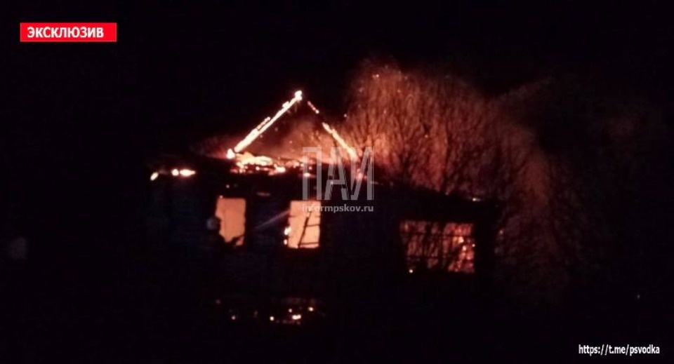 Тело женщины обнаружили на месте пожара в Стругах Красных