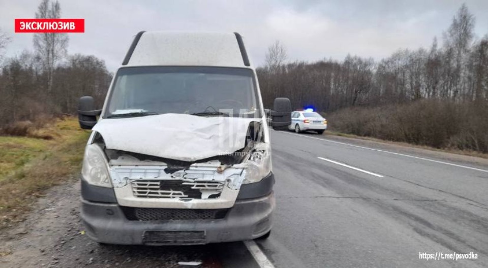 Грузовой фургон насмерть сбил мужчину в Островском районе Грузовой фургон насмерть сбил мужчину в Островском районе