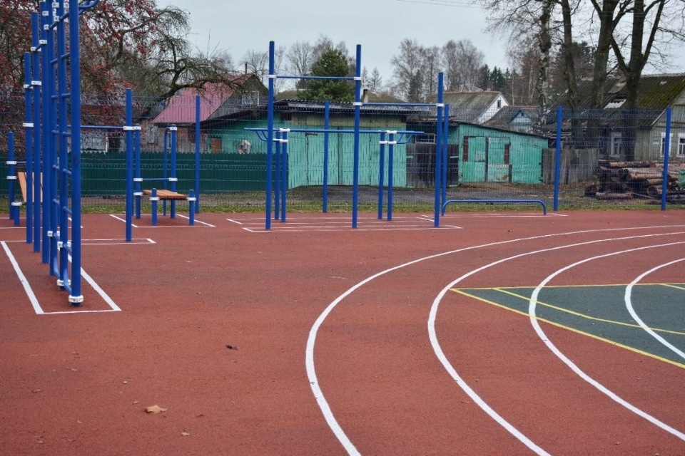 В Псковском районе открыли еще один спортивный объект