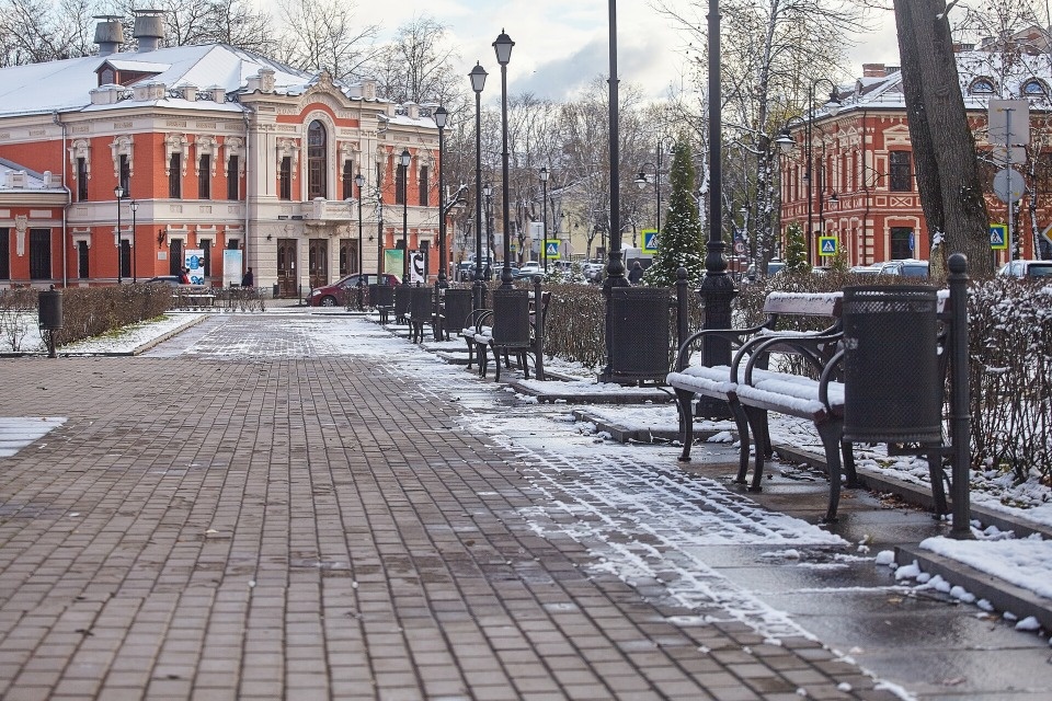 Небольшой снег прогнозируется в Псковской области 22 ноября