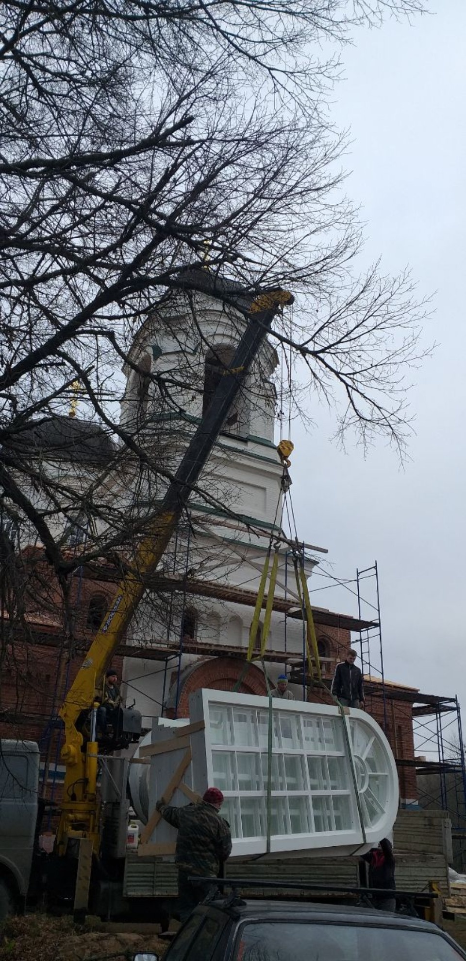 Ступени из гранита воссоздадут в Церкви Входа Господня в Иерусалим в Плюсском районе Ступени из гранита воссоздадут в Церкви Входа Господня в Иерусалим в Плюсском районе