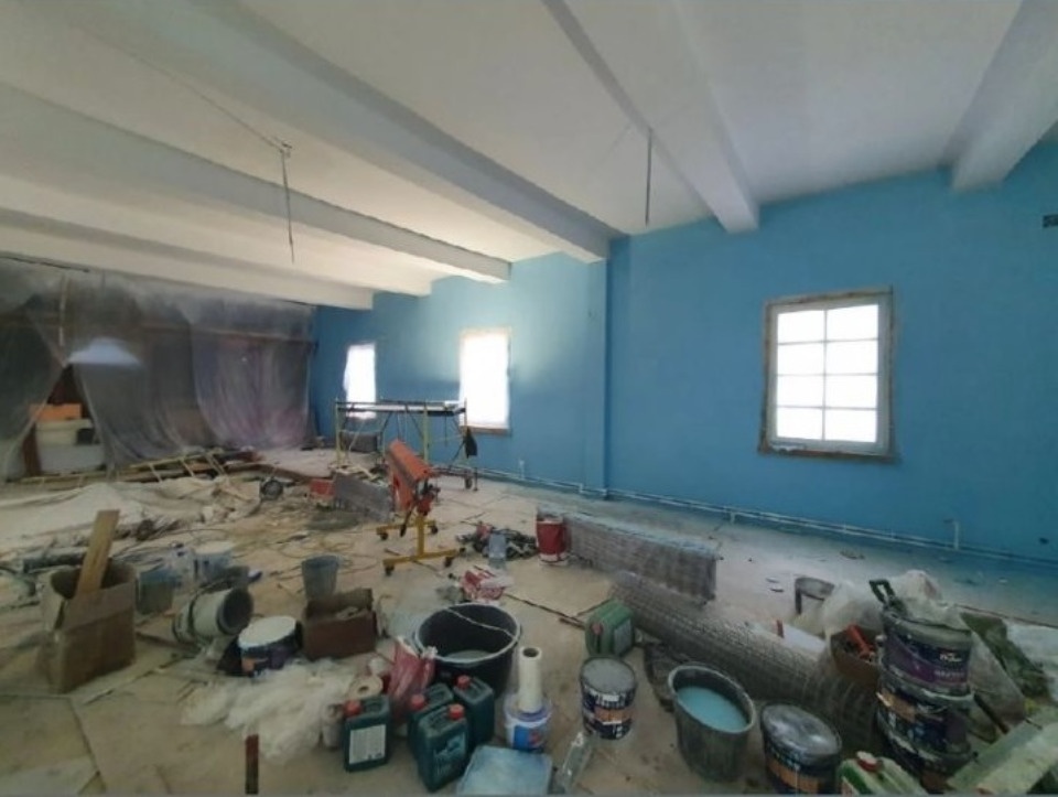 Монтаж отопительного оборудования заканчивается в церкви Святой Варвары в Печорах