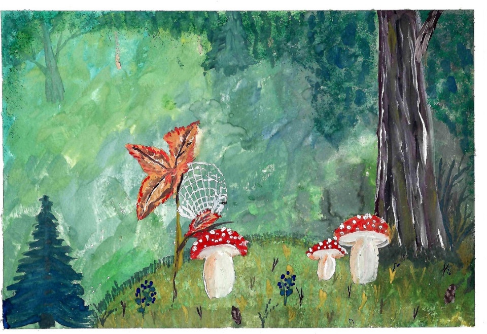 Организаторы областного конкурса экологического рисунка ищут автора одной из работ