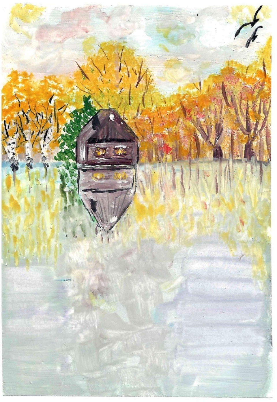 Организаторы областного конкурса экологического рисунка ищут автора одной из работ