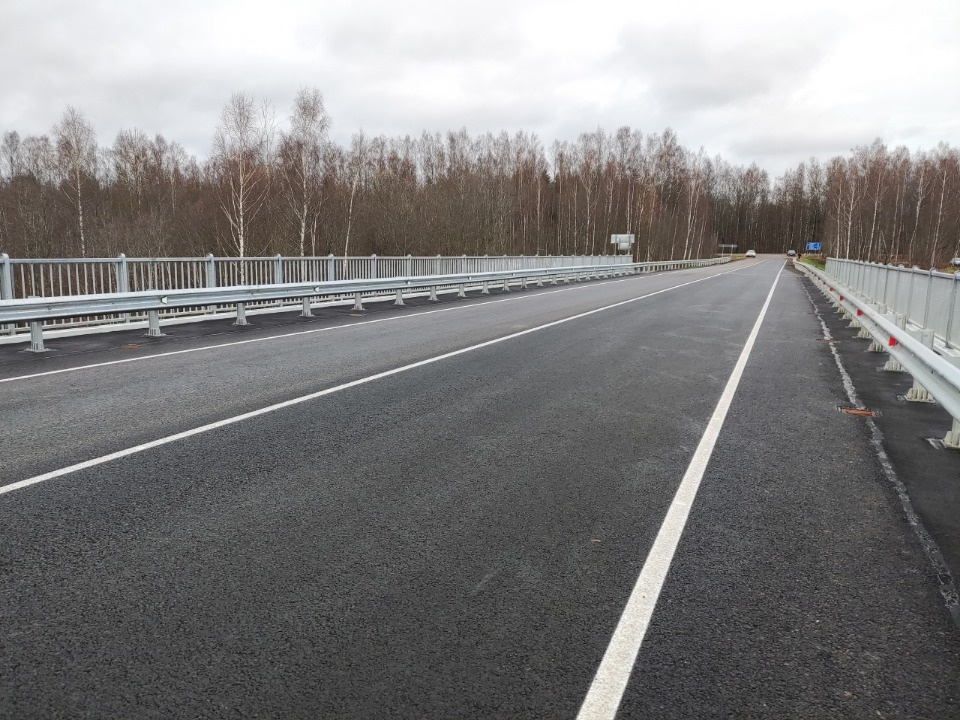 Капитальный ремонт моста через реку Шелонь в Дновском районе завершили досрочно