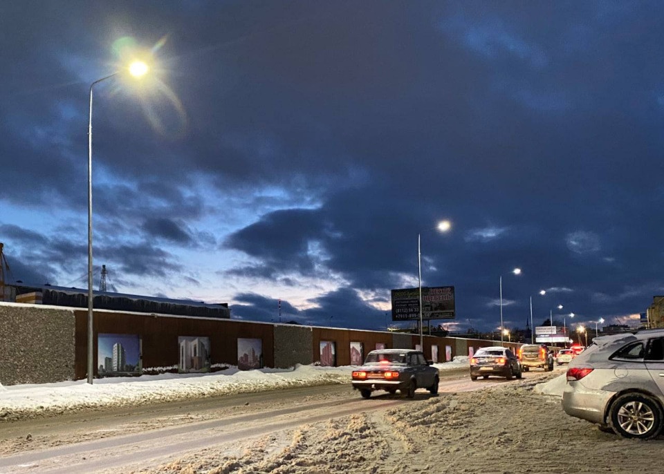 Восемь псковских улиц оборудуют линиями освещения в 2023 году 