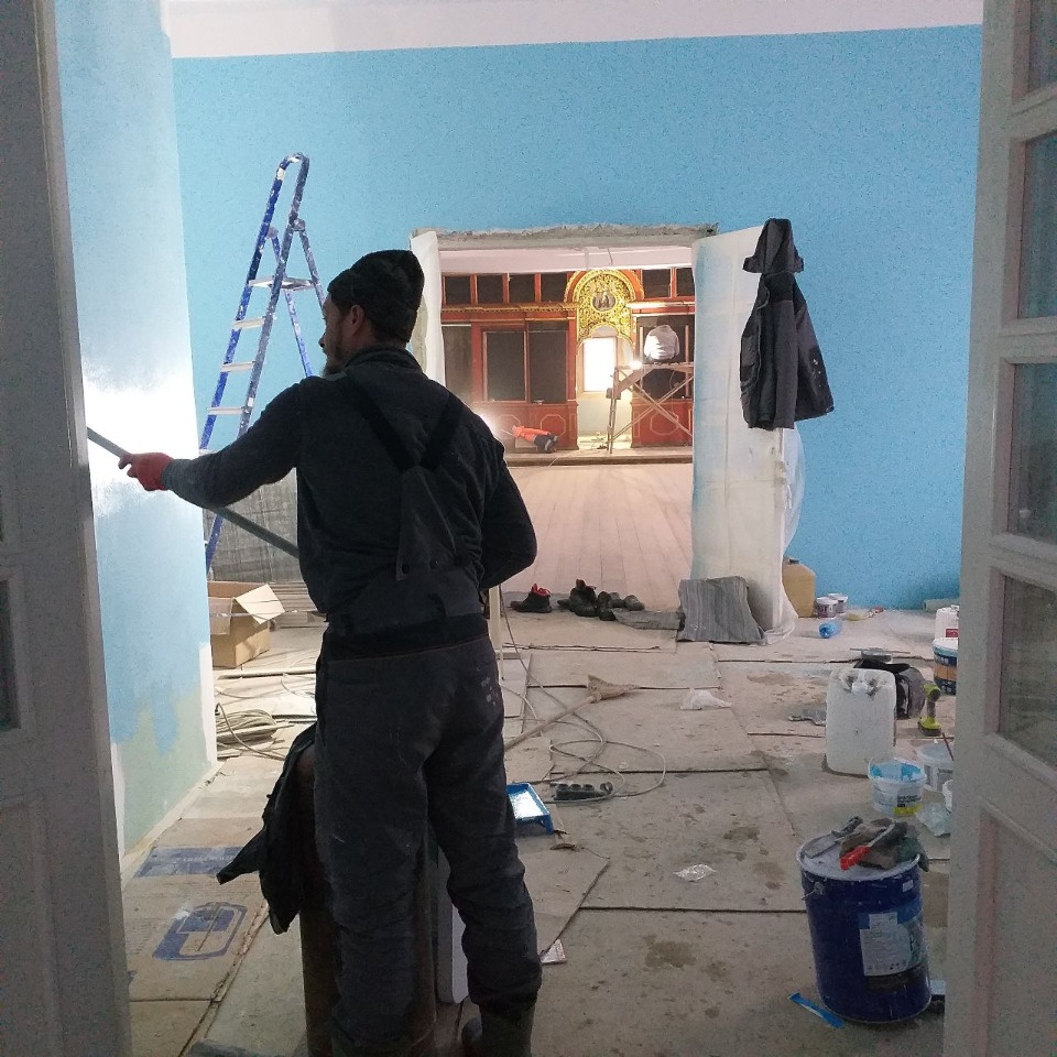 Реставрационные работы завершаются в церкви Великомученицы Варвары в Печорах