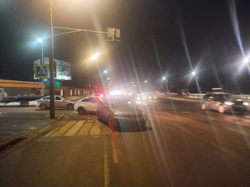 В Пскове в результате ДТП пострадал пешеход