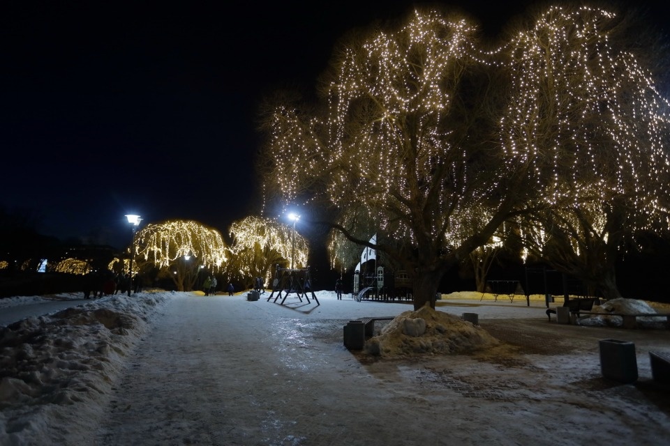 Огни небольшого города Огни небольшого города