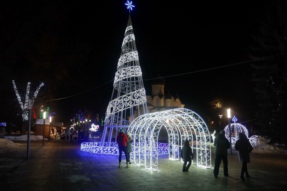 Огни небольшого города Огни небольшого города