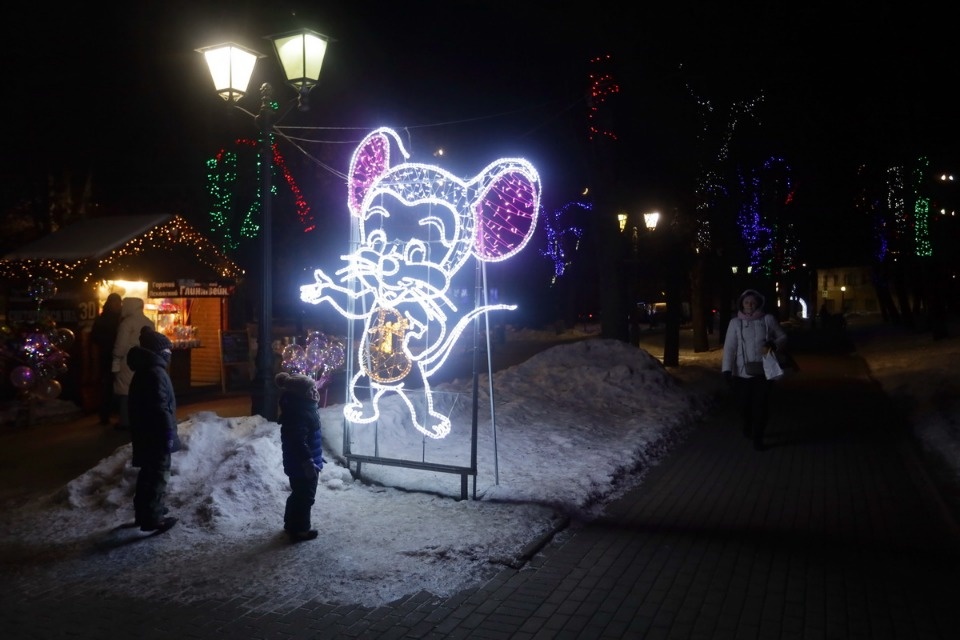 Огни небольшого города Огни небольшого города