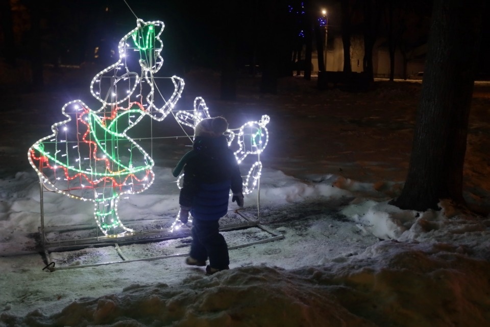 Огни небольшого города Огни небольшого города