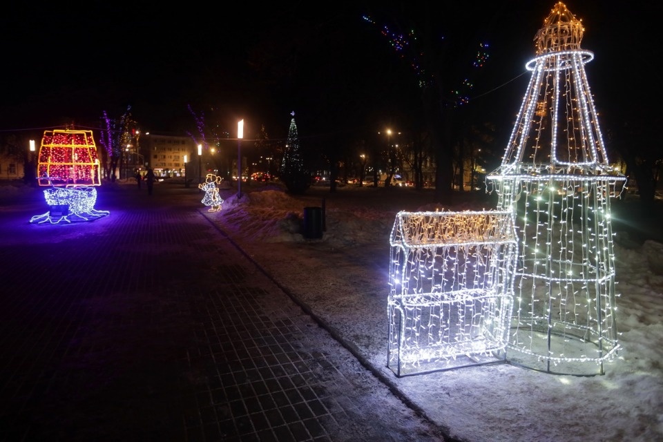 Огни небольшого города Огни небольшого города