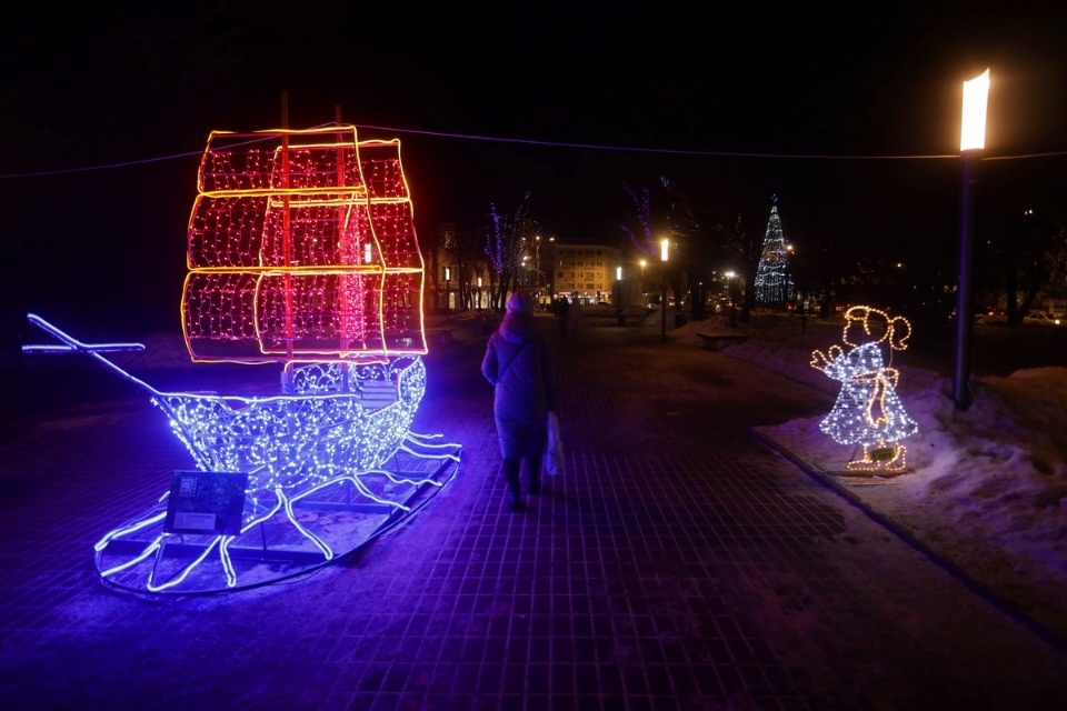 Огни небольшого города Огни небольшого города