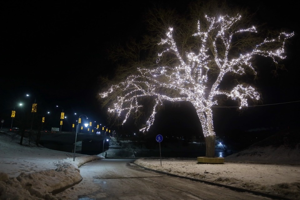 Огни небольшого города Огни небольшого города