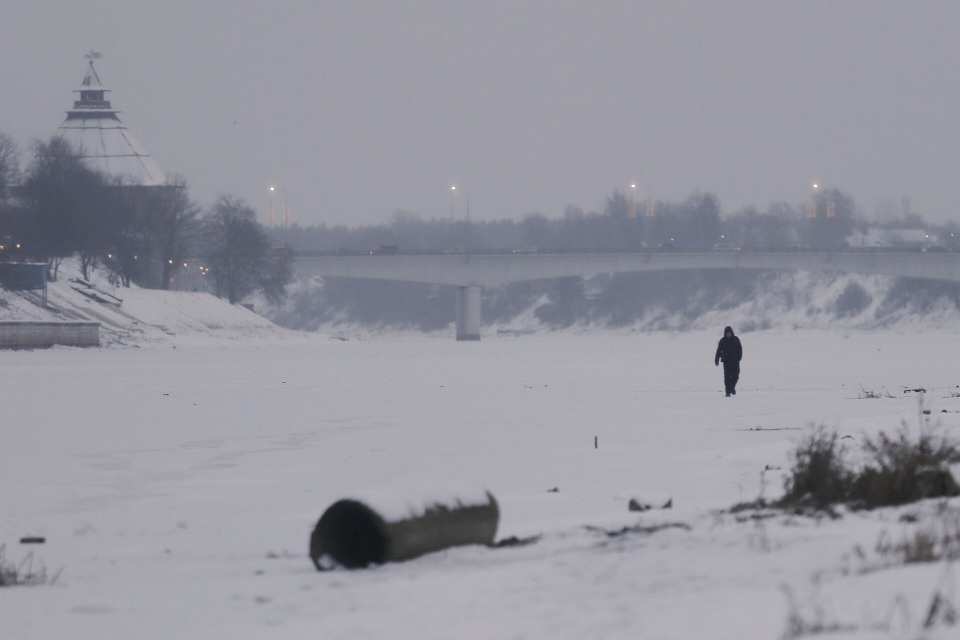 В шести муниципалитетах Псковской области снят запрет выхода на лед
