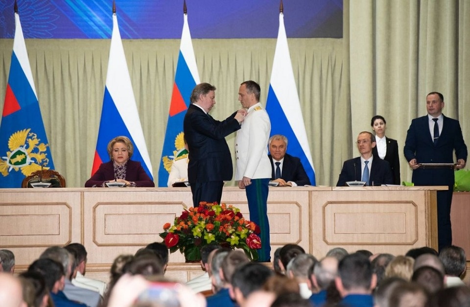 Прокурор Псковской области Иван Грибов награжден высокой госнаградой