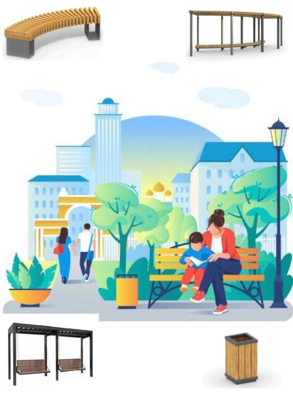 Сквер в Опочке обновят в 2023 году Сквер в Опочке обновят в 2023 году