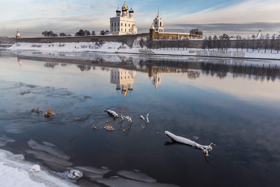 До +3 градусов ожидается в Псковской области 17 января 