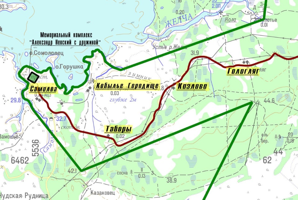 Комплекс «Александр Невский с дружиной» в Самолве исключили из пограничной зоны Комплекс «Александр Невский с дружиной» в Самолве исключили из пограничной зоны