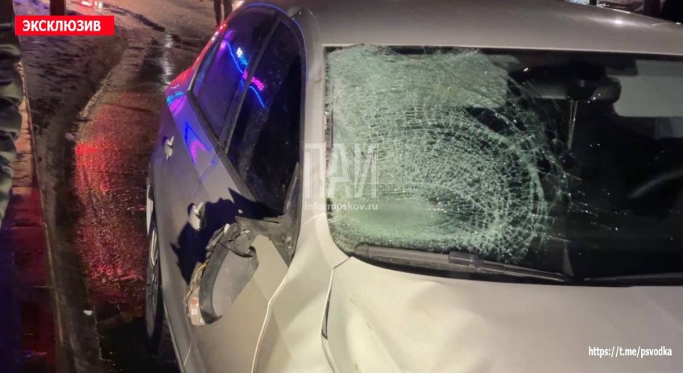 В Пскове насмерть сбили пешехода