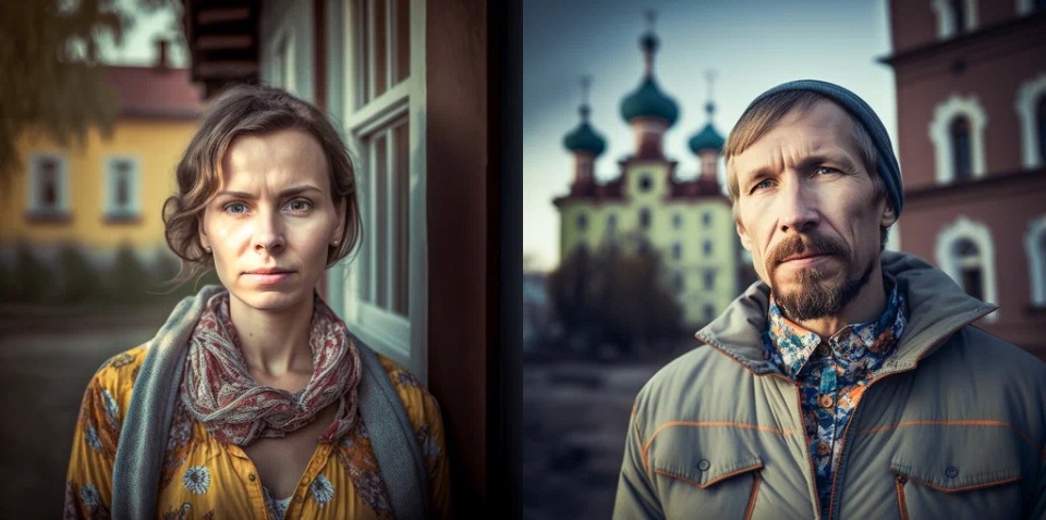 Типичного покупателя супермаркета из Псковской области нарисовала нейросеть 